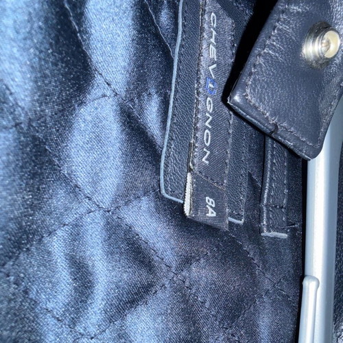 Chevignon Biker leather jacket for 8 years like new, black