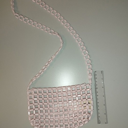 Zara shoulder bag pink like new, playful