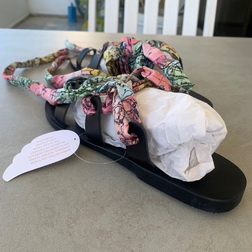 Πέδιλα AGS x Mary Katrantzou limited edition καινούργια, μέγεθος 37.5, μαύρα