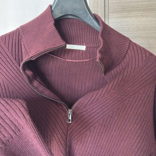 Oysho burgundy daily turtleneck sweatshirt M like new