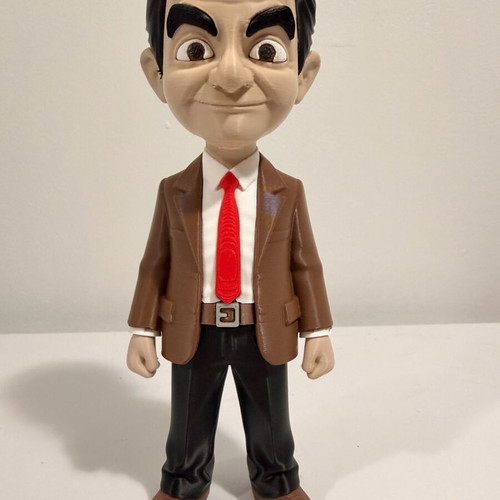 Mr Bean 3D Printed Figure, 20 cm, PLA plastic