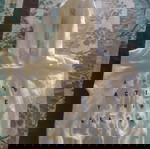  Λευκό μπλουζάκι 8 ετών, 128cm με κουκούλα