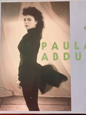 Paula Abdul Straight Up vinyl used, 12", single, pop