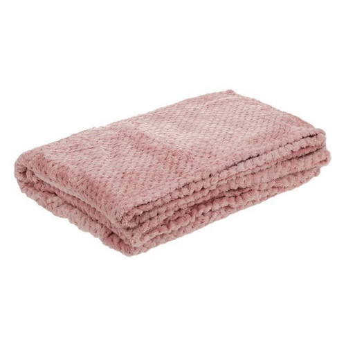 Winter decor throw pink PopCorn Sherpa 160x130cm new