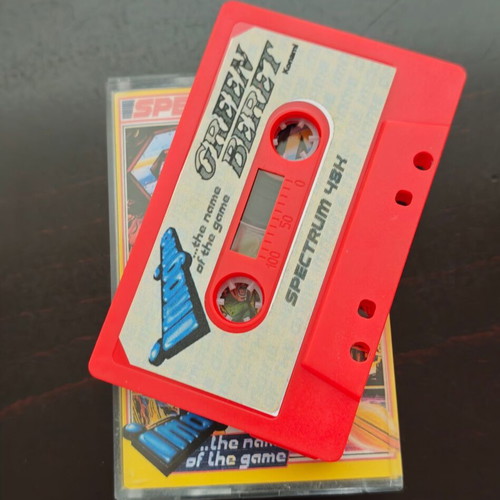 ZX Spectrum Green Beret game like new, action