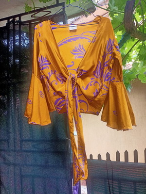 All About Audrey Saree Blouse like new, Indian style, size S/M