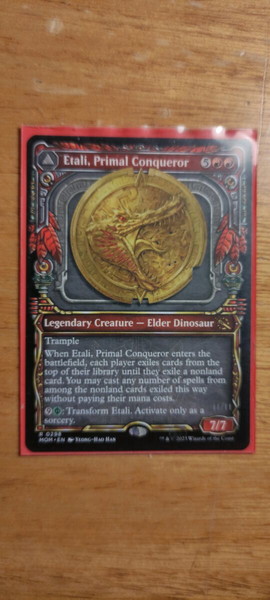 100 κάρτες Commander Deck Etali Primal Conqueror // Primal Sickness.