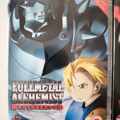Fullmetal Alchemist Brotherhood DVD complete series near mint condition