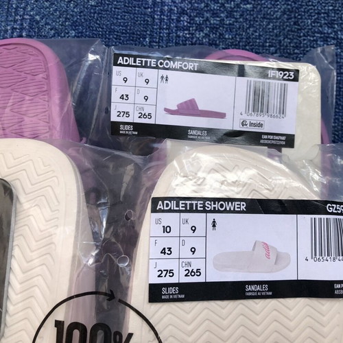 Adidas Adilette Comfort slides new, unisex, sizes 43 and 44
