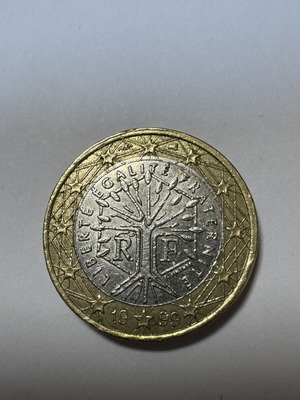 Euro coin France 1999, set of 2