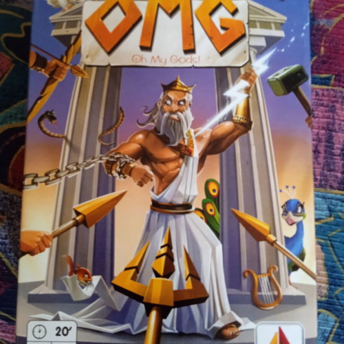 OMG (Oh My Gods!) board game by Desyllas Games