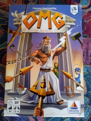 OMG (Oh My Gods!) board game by Desyllas Games