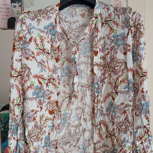 Maje multicolor summer shirt, size M