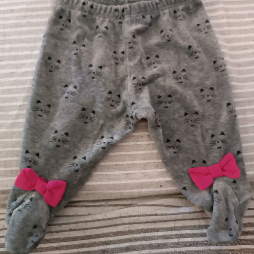 Baby girl pants used, pack of 9 for 3 months old