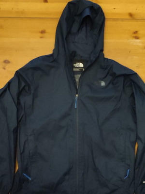 The North Face HyVent αντιανεμικό σε navy blue, XL, μικρή φθορά στα σήματα
