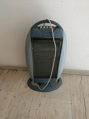 Halogen heater used, power 1800W