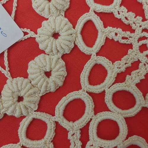 Handmade crochet doilies new, set of 2 pieces