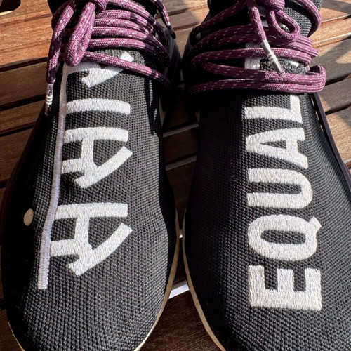 Adidas NMD Human Race Trail x Pharrell Equality 2018 like new, size 43.5