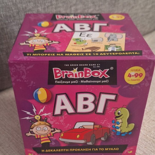 Brainbox ΑΒΓ board game like new