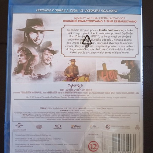 High Plains Drifter Blu-ray new with Greek subtitles