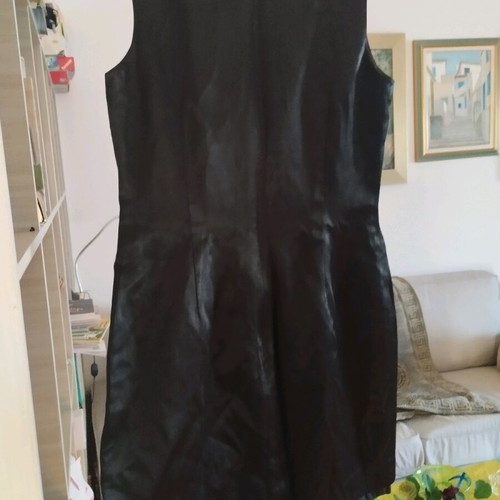 Laundry cocktail satin dress like new, black, size XS