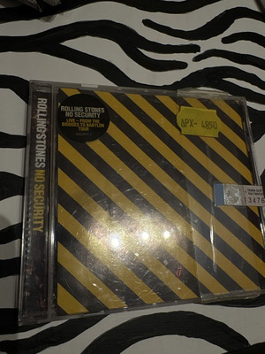 Rolling Stones No Security CD like new, rock