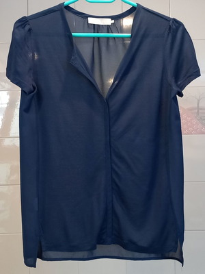 Stefanel dark blue t-shirt size Small used