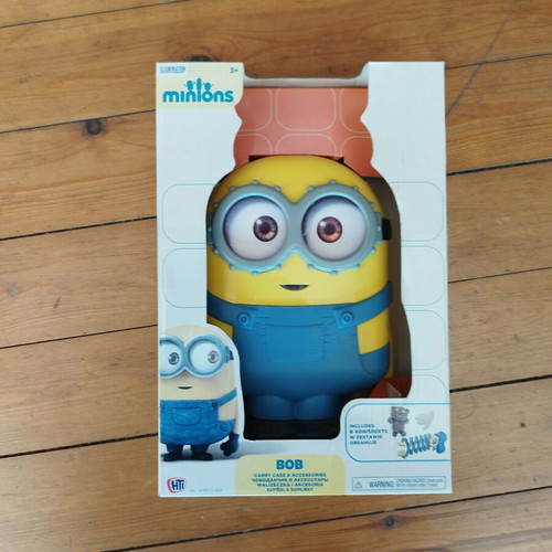 Minions carry case and accessories new, for ages 3+