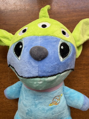 Plush toy Lilo and Stitch alien uniform 22cm new