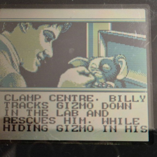 Gremlins 2 Game Boy game used