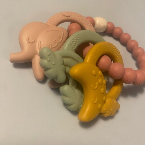 Silicone Teether Keychain like new