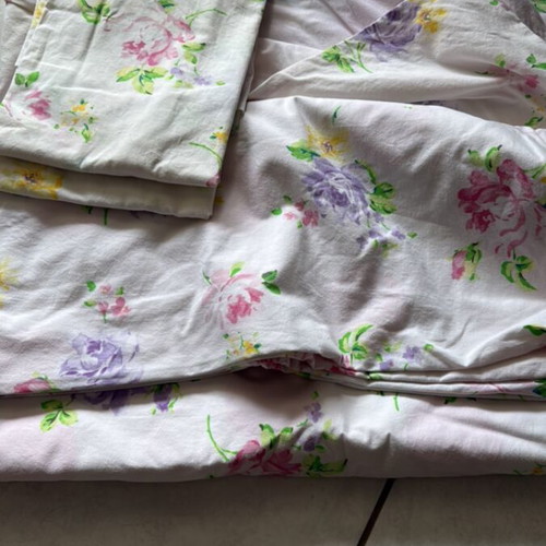 Nef nef duvet cover 220x240 used, printed and pink