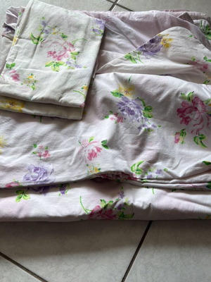 Nef nef duvet cover 220x240 used, printed and pink