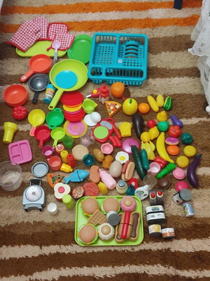 Κουζινικά για παιδιά μεταχειρισμένα, πακέτο 143 τεμαχίων