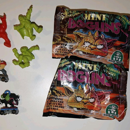 Mini Boglings lot used with unopened packs Skateboard Mania Monsters