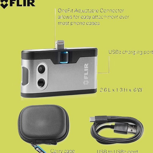 Flir One Gen 3 iOS Thermal Camera for Mobile New
