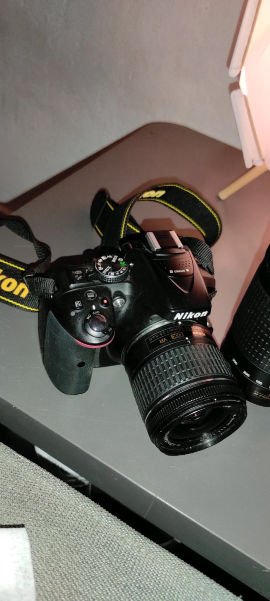 NIKON D3500 KIT AF-P 18-55VR + AF-P70-300 VR - € 450,00 - Vendora