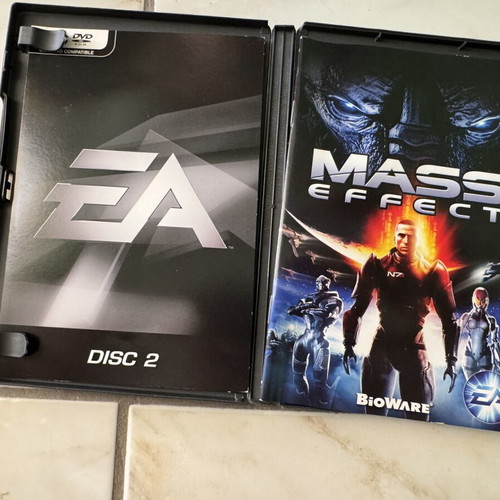 Mass Effect 1 and Mass Effect 2 PC games used, sci-fi RPG pack