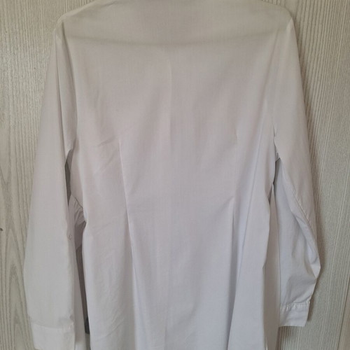 New Look maternity white shirt like new with waist tie, size L