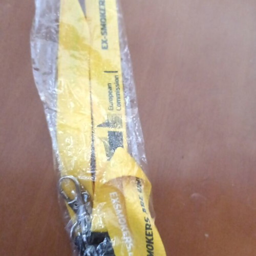 Lanyard neck strap new with Ex-Smokers are Unstoppable message