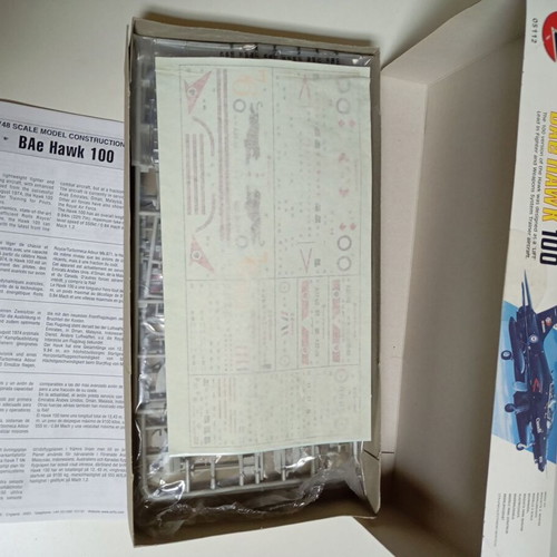 Airfix BAe Hawk 100 model kit 1:48