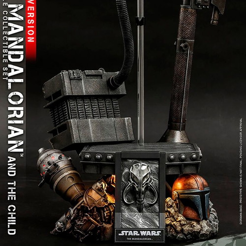 Hot Toys QS017 Mandalorian and the Child 1/4 Scale Deluxe Version
