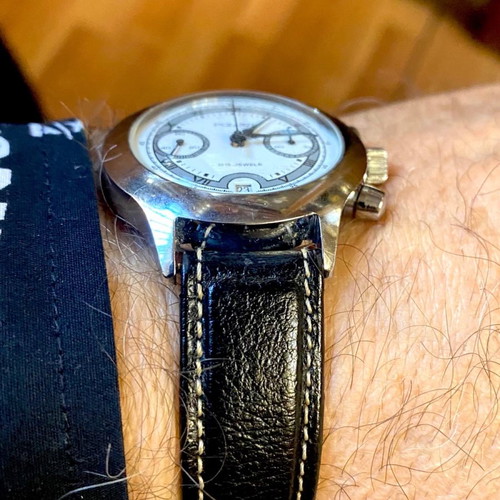 Poljot chronograph mechanical vintage 1980 men's 38mm with 23 jewels