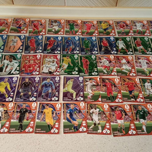 Panini FIFA World Cup Russia 2018 set of 323 cards like new