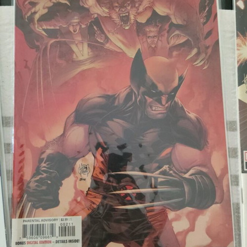 Marvel Wolverine 2020 comics #1-6 and #8