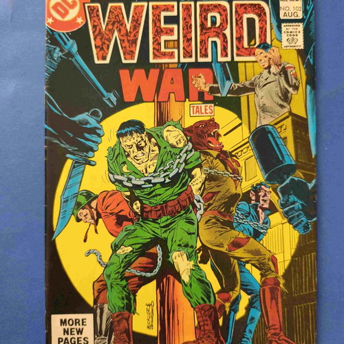 Weird War Tales 102 comic book used, English