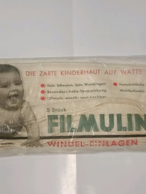 Filmulin diapers new, old sealed pack of 5 pieces