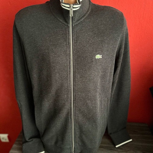 Lacoste men's jacket gray, like new, size L