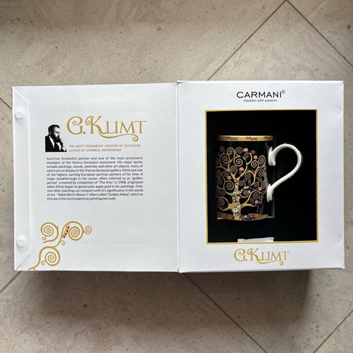Carmani Gustav Klimt The Tree of Life mug new