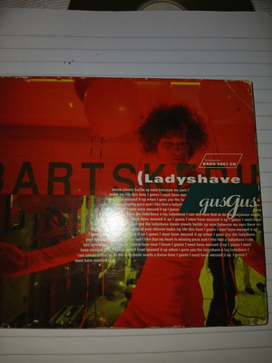 Gus Gus Ladyshave CD single used, rock
